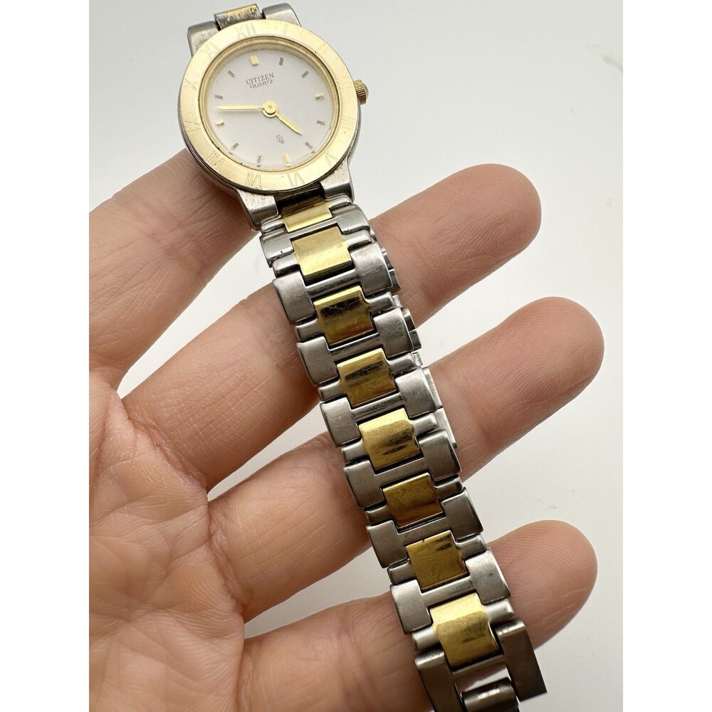 Citizen Quartz Watch in Two-Tone Stainless Steel